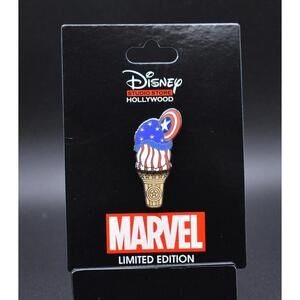 Disney D23 DSSH Marvel Captain America Ice Cream Cone LE 400 Pin (C2)